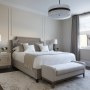 Wandsworth Family Home | Neutral Main Bedroom | Interior Designers